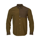 Logmar letvægts L/S-skjorte // Dark Olive/Willow Green fra Härkila - billede nr. 1 hos GrejFreak.dk