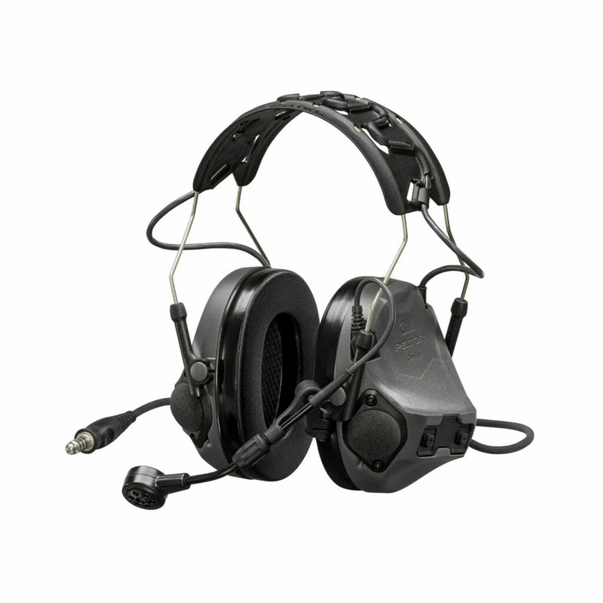 3M Peltor - ComTac VIII Høreværn NATO Wire Koksgrå 29 dB fra 3M Peltor - billede nr. 1 hos GrejFreak.dk