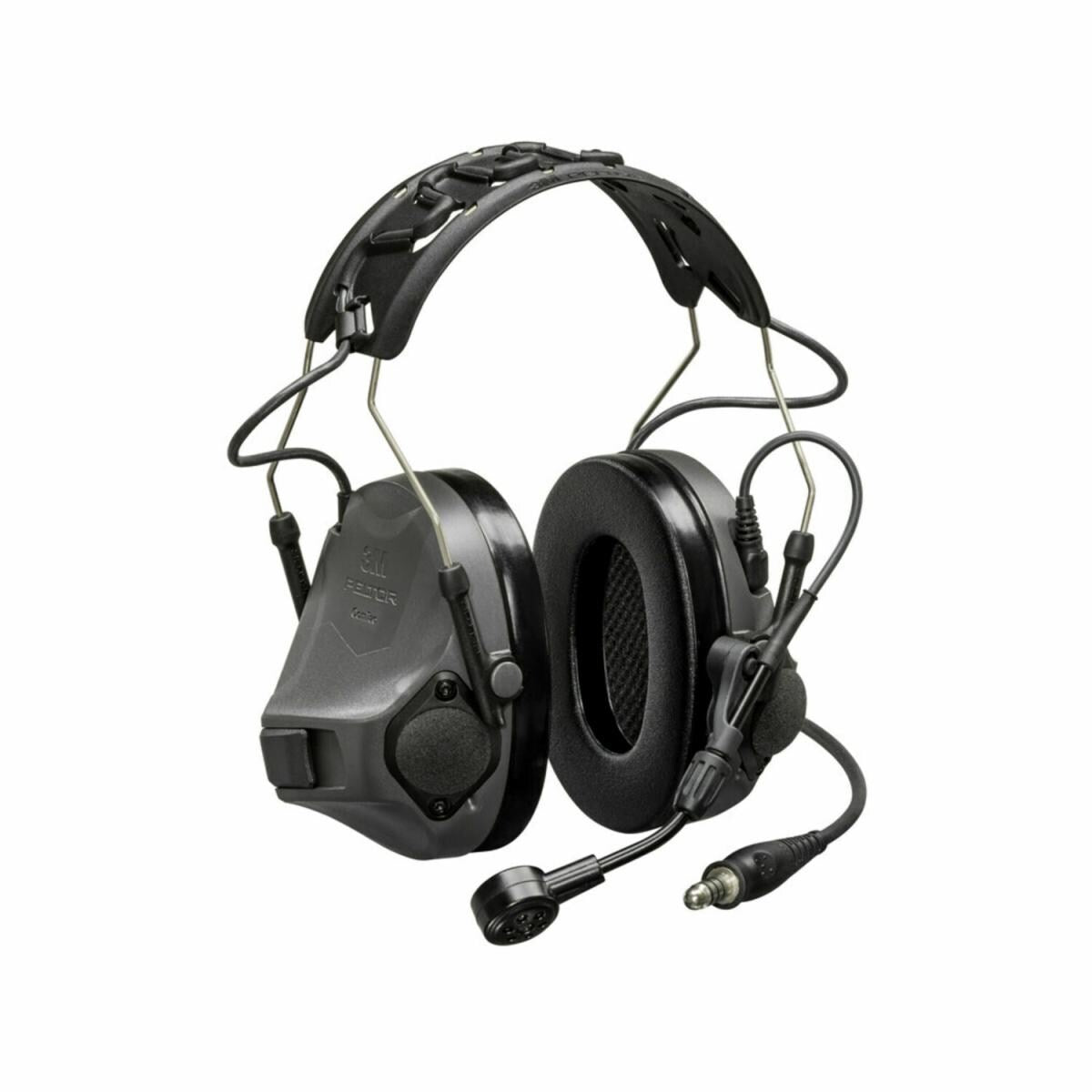 3M Peltor - ComTac VIII Høreværn NATO Wire Koksgrå 29 dB fra 3M Peltor - billede nr. 2 hos GrejFreak.dk