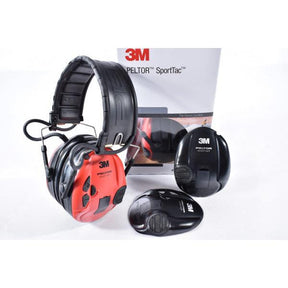 3M Peltor - SportTac Høreværn 26dB // Sort/Rød Kopper fra 3M Peltor - billede nr. 1 hos GrejFreak.dk