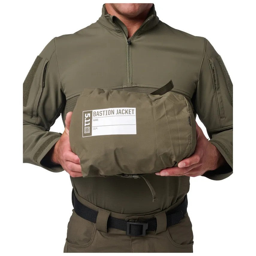 5.11 - Bastion Jakke // Ranger Green (186) fra 5.11 - billede nr. 6 hos GrejFreak.dk