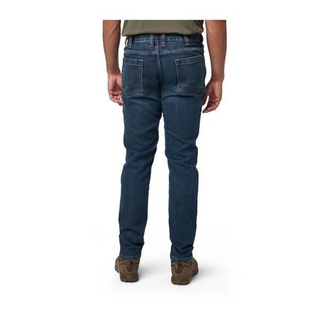 5.11 - Defender-Flex Slim Jeans Blue Wash fra 5.11 - billede nr. 2 hos GrejFreak.dk
