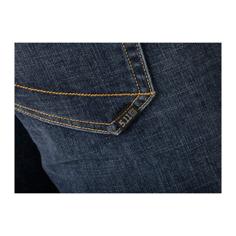 5.11 - Defender-Flex Slim Jeans Blue Wash fra 5.11 - billede nr. 8 hos GrejFreak.dk
