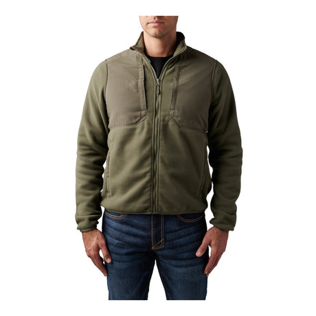 5.11 - Mesos Tech Herre Fleecejakke // Ranger Green (186) fra 5.11 - billede nr. 1 hos GrejFreak.dk