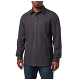 5.11 - Silverwood Flannel Skjorte // Volcanic fra 5.11 - billede nr. 1 hos GrejFreak.dk