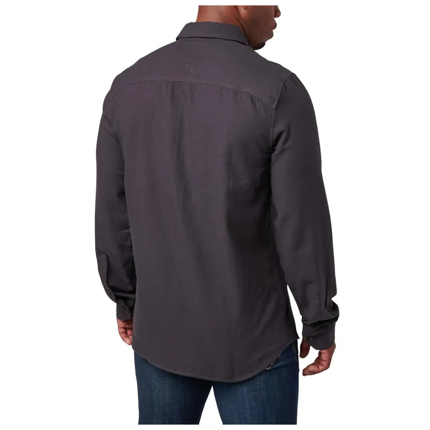 5.11 - Silverwood Flannel Skjorte // Volcanic fra 5.11 - billede nr. 3 hos GrejFreak.dk