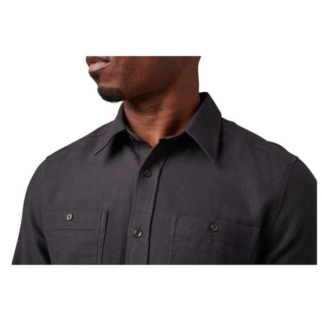 5.11 - Silverwood Flannel Skjorte // Volcanic fra 5.11 - billede nr. 4 hos GrejFreak.dk