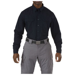 5.11 - Stryke Langærmet Skjorte // Dark Navy (724) fra 5.11 - billede nr. 1 hos GrejFreak.dk