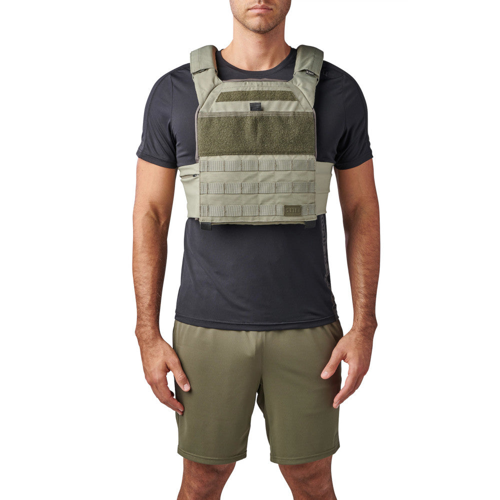 5.11 - Tactec Trainer Vægtvest // Grøn fra 5.11 - billede nr. 1 hos GrejFreak.dk