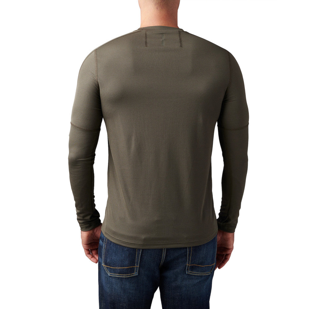 5.11 - Tropos Baselayer Herretrøje // Grøn fra 5.11 - billede nr. 4 hos GrejFreak.dk