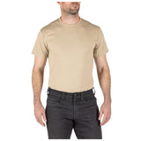 5.11 - Utili-T Crew T-shirt 3-pak // Lys Sand / Tan fra 5.11 - billede nr. 2 hos GrejFreak.dk