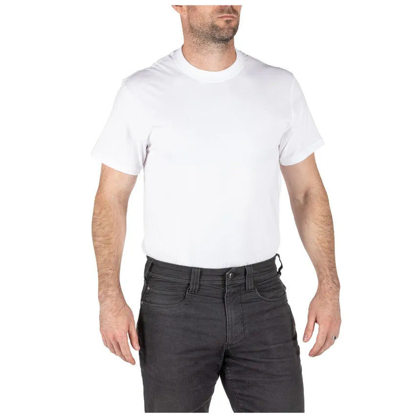 5.11 - Utili-T Crew T-shirt 3-pak // White (010) fra 5.11 - billede nr. 2 hos GrejFreak.dk