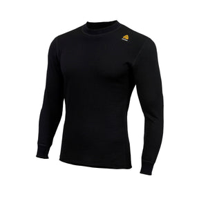 Aclima - HotWool 230g Unisex Crew Neck Uldtrøje // Sort fra Aclima - billede nr. 1 hos GrejFreak.dk
