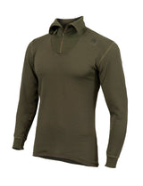 Aclima - HotWool 230g Unisex Polo // Olivengrøn fra Aclima - billede nr. 1 hos GrejFreak.dk