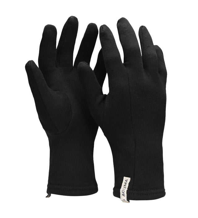 Aclima - HotWool Liner Handsker // Sort fra Aclima - billede nr. 1 hos GrejFreak.dk