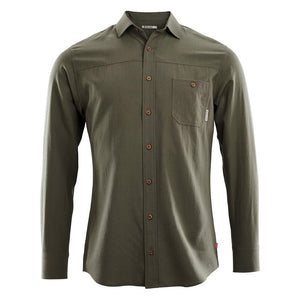 Aclima - LeisureWool Woven Herre Uldskjorte // Ranger Green fra Aclima - billede nr. 1 hos GrejFreak.dk