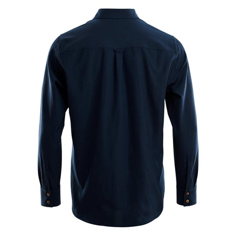 Aclima - LeisureWool Woven Herre Uldskjorte // Sort fra Aclima - billede nr. 4 hos GrejFreak.dk