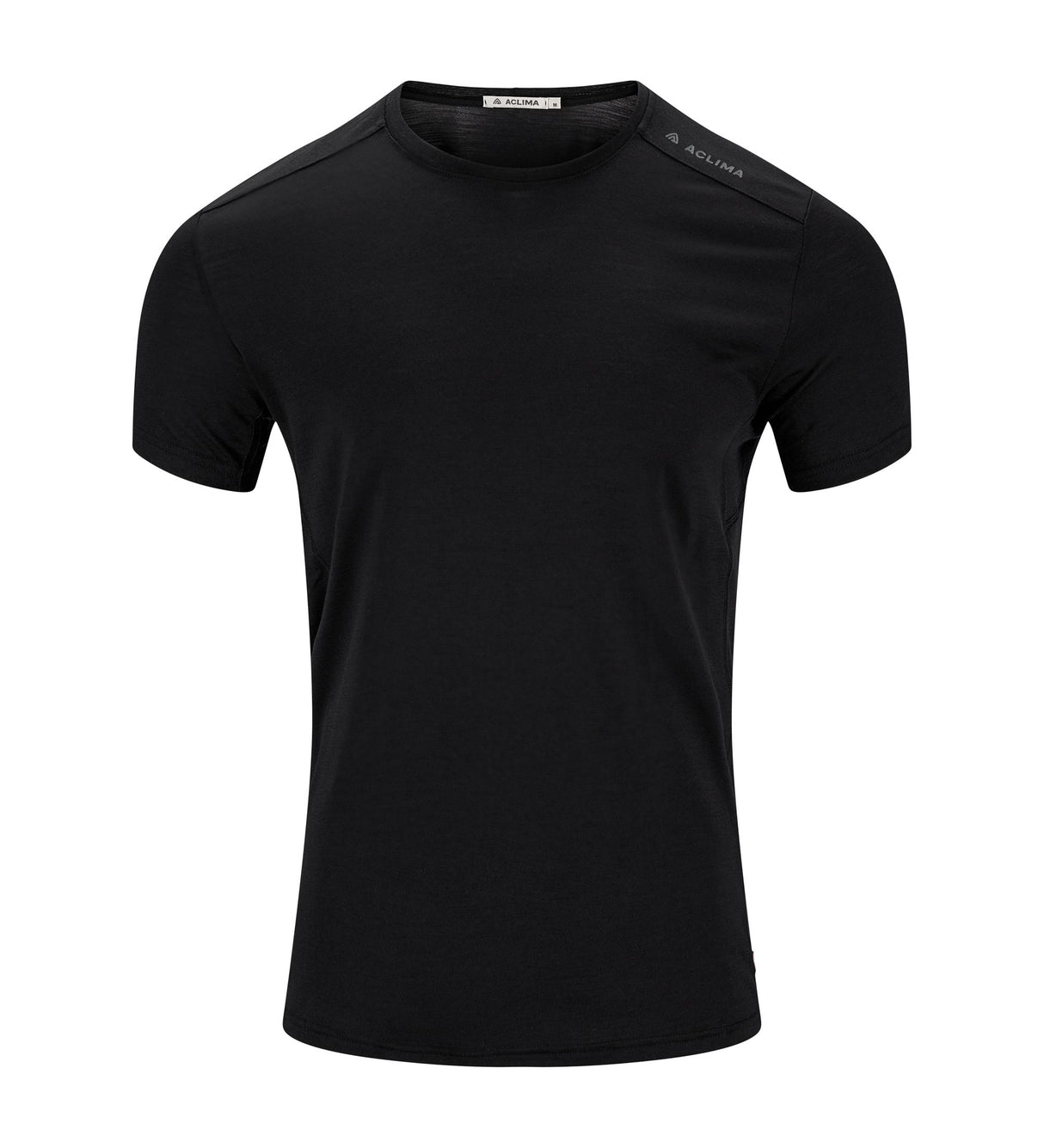 Aclima - LightWool 140 Herre Trail Tee // Sort fra Aclima - billede nr. 1 hos GrejFreak.dk