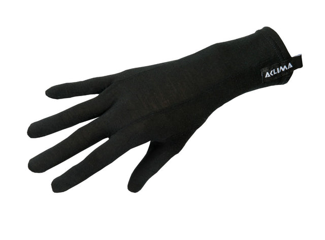 Aclima - LightWool Liner Handsker // Sort fra Aclima - billede nr. 1 hos GrejFreak.dk