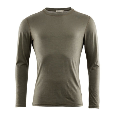 Aclima - LightWool Undershirt Langærmet Herre Trøje // Grøn fra Aclima - billede nr. 1 hos GrejFreak.dk