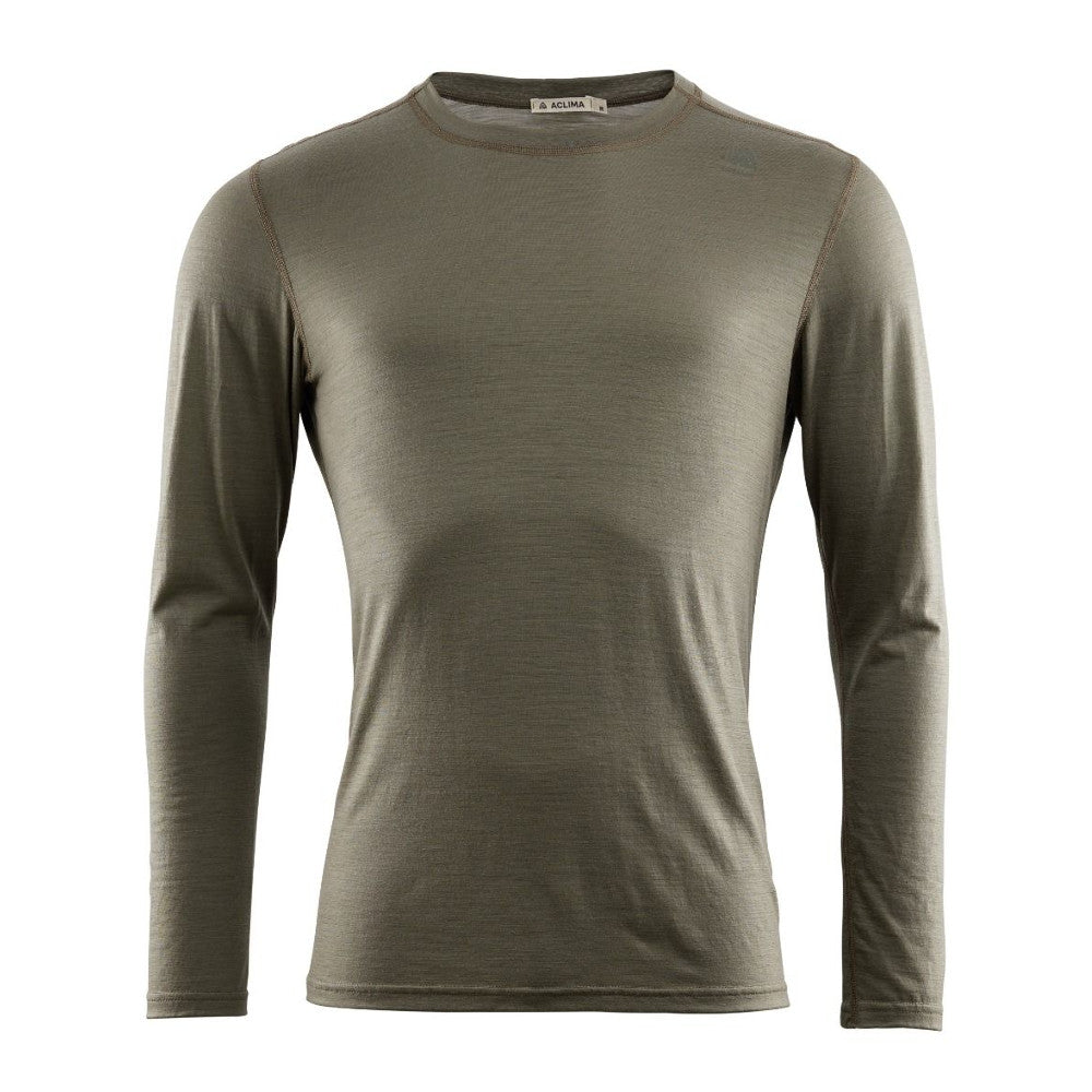 Aclima - LightWool Undershirt Langærmet Herre Trøje // Sort fra Aclima - billede nr. 3 hos GrejFreak.dk