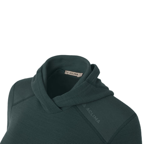 Aclima - StreamWool 400g Dame Hoodie // Grøn fra Aclima - billede nr. 4 hos GrejFreak.dk