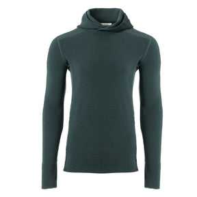 Aclima - StreamWool 400g Herre Hoodie // Grøn fra Aclima - billede nr. 1 hos GrejFreak.dk