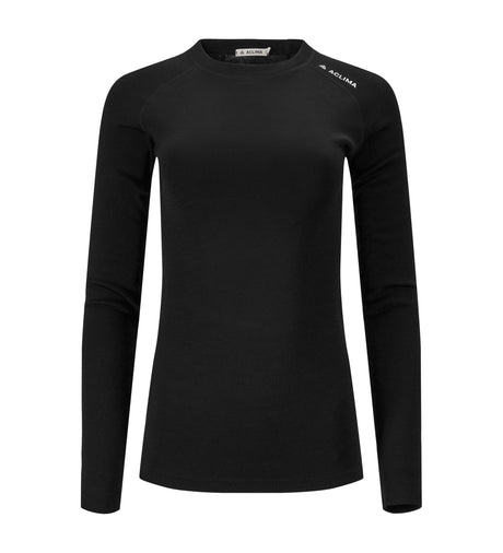 Aclima - WarmWool 200g Dame Uldundertrøje // Sort fra Aclima - billede nr. 1 hos GrejFreak.dk