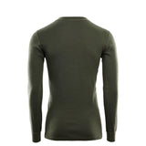 Aclima - WarmWool 200g Herre Crew Neck Uldtrøje // Olivengrøn fra Aclima - billede nr. 2 hos GrejFreak.dk