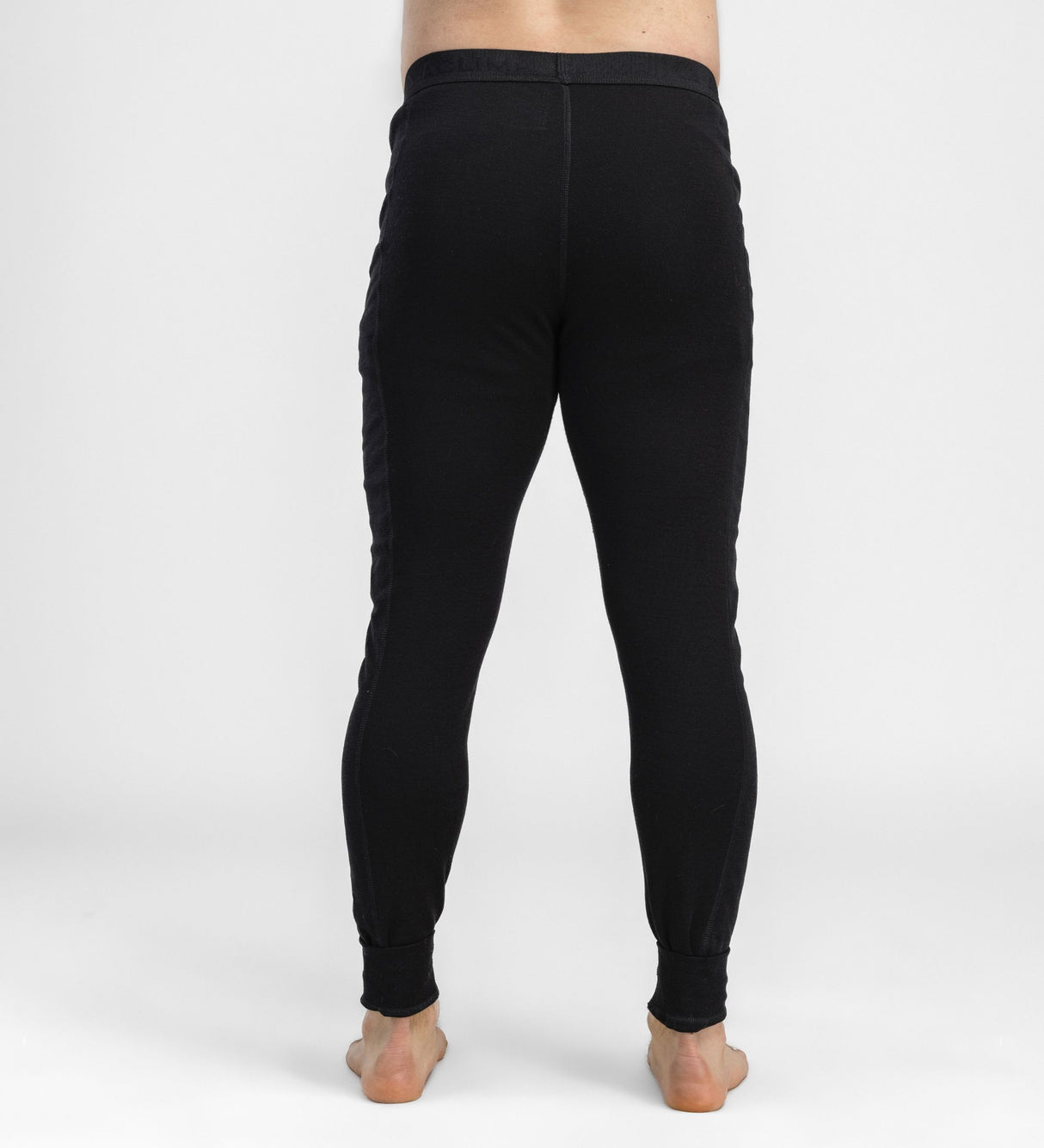 Aclima - WarmWool 200g Herre Lange Underbukser // Sort fra Aclima - billede nr. 5 hos GrejFreak.dk