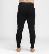 Aclima - WarmWool 200g Herre Lange Underbukser // Sort fra Aclima - billede nr. 5 hos GrejFreak.dk