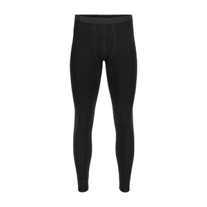 Aclima - WarmWool 200g Herre Lange Underbukser // Sort fra Aclima - billede nr. 1 hos GrejFreak.dk