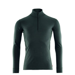 Aclima - WarmWool 200g Mock Neck Herre Uldtrøje // Green Gables fra Aclima - billede nr. 1 hos GrejFreak.dk