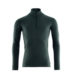 Aclima - WarmWool 200g Mock Neck Herre Uldtrøje // Green Gables fra Aclima - billede nr. 1 hos GrejFreak.dk