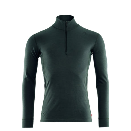 Aclima - WarmWool 200g Mock Neck Herre Uldtrøje // Green Gables fra Aclima - billede nr. 1 hos GrejFreak.dk