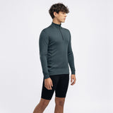 Aclima - WarmWool 200g Mock Neck Herre Uldtrøje // Green Gables fra Aclima - billede nr. 4 hos GrejFreak.dk