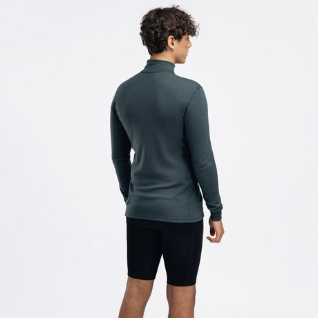 Aclima - WarmWool 200g Mock Neck Herre Uldtrøje // Green Gables fra Aclima - billede nr. 5 hos GrejFreak.dk