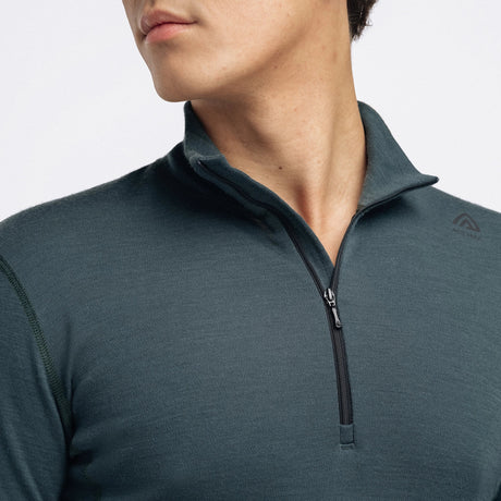 Aclima - WarmWool 200g Mock Neck Herre Uldtrøje // Green Gables fra Aclima - billede nr. 7 hos GrejFreak.dk