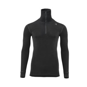 Aclima - WarmWool Herre Polo // Sort fra Aclima - billede nr. 1 hos GrejFreak.dk