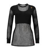 Aclima - WoolNet 120g Dame Crew Neck Uldtrøje // Sort fra Aclima - billede nr. 1 hos GrejFreak.dk