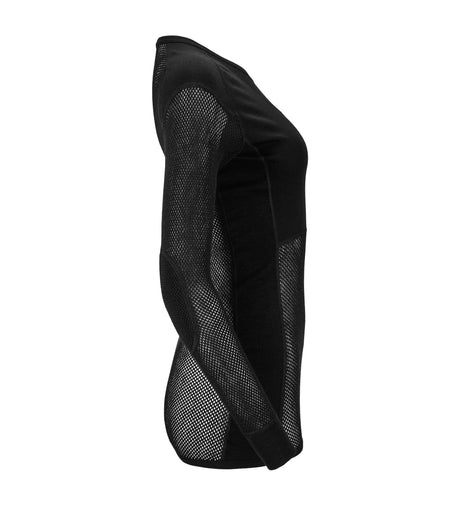 Aclima - WoolNet 120g Dame Crew Neck Uldtrøje // Sort fra Aclima - billede nr. 2 hos GrejFreak.dk