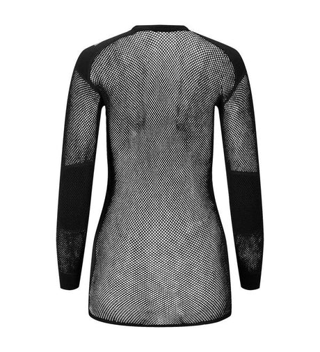 Aclima - WoolNet 120g Dame Crew Neck Uldtrøje // Sort fra Aclima - billede nr. 3 hos GrejFreak.dk