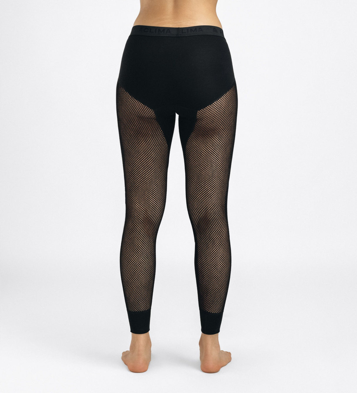 Aclima - WoolNet 120g Dame Lange Underbukser // Sort fra Aclima - billede nr. 6 hos GrejFreak.dk