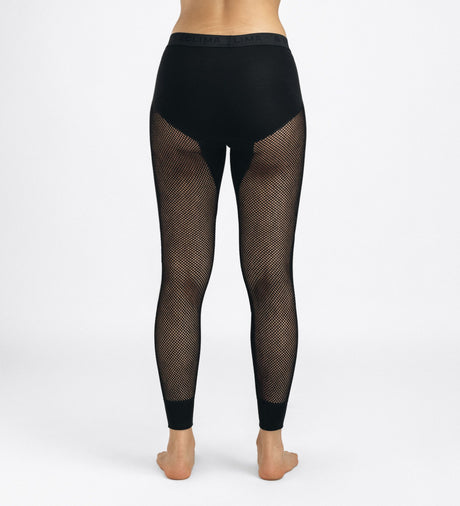 Aclima - WoolNet 120g Dame Lange Underbukser // Sort fra Aclima - billede nr. 6 hos GrejFreak.dk