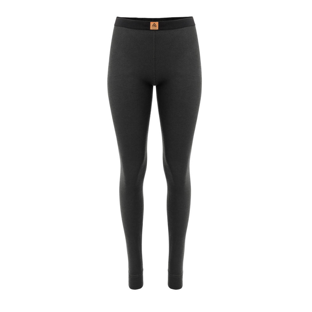 Aclima - WoolTerry 220g Dame Lange Underbukser // Sort fra Aclima - billede nr. 1 hos GrejFreak.dk