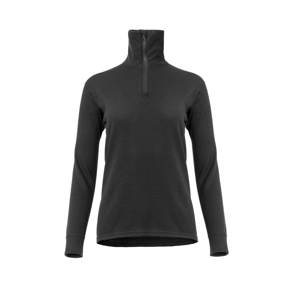Aclima - WoolTerry 220g Dame Polo // Sort fra Aclima - billede nr. 1 hos GrejFreak.dk