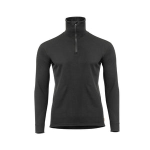 Aclima - WoolTerry 220g Herre Polo // Sort fra Aclima - billede nr. 1 hos GrejFreak.dk