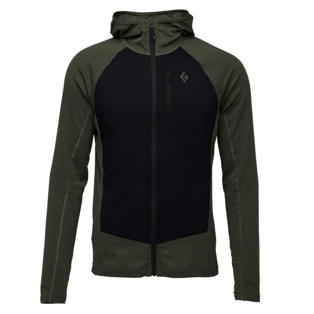 Black Diamond - Coefficient LT Hybrid Herre Hoody Grøn / Sort fra Black Diamond - billede nr. 1 hos GrejFreak.dk