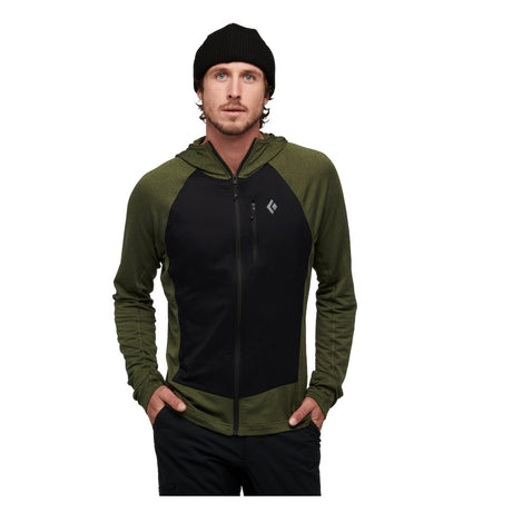 Black Diamond - Coefficient LT Hybrid Herre Hoody Grøn / Sort fra Black Diamond - billede nr. 2 hos GrejFreak.dk