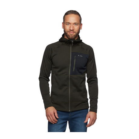 Black Diamond - Factor Herre Hoody // Grøn fra Black Diamond - billede nr. 2 hos GrejFreak.dk